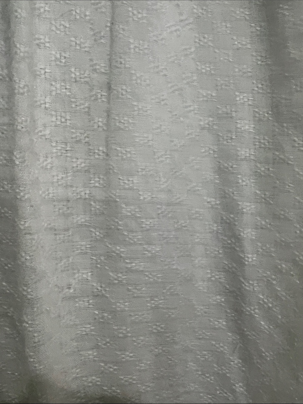 Roxy White Maxi Dress with Blue Embroidery - Picture 3 of 5